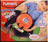 Simon says sit and spin Simon says sit and spin